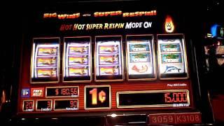 Hot Hot Super Respin $150 respin win