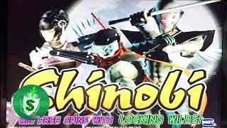 Shinobi slot machine, funky video