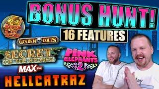 €5000 Bonus Hunt #22, Results from 16 slot bonuses