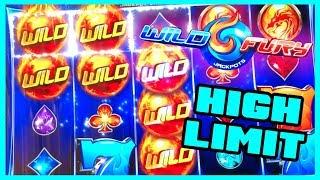 •High Limit •WILD FURY JACKPOTS + Lightning Cash • Slot Machine Pokies w Brian Christopher