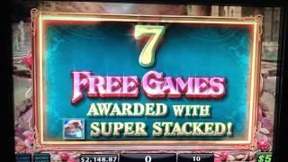 DAAAANG! $50 High Limit Bet on the ROYAL PROMISE Slot Machine - BIG WIN BONUS FREE GAMES •