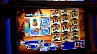 Fortunes of The Caribbean Slot Machine Bonus Win (queenslots)