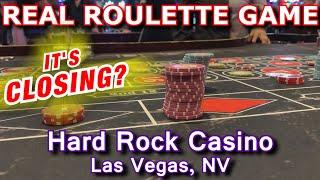 LAST GAME EVER! - Live Roulette Game #22 - Hard Rock Casino, Las Vegas, NV - Inside the Casino