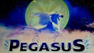 Pegasus Slot - GOLD SPIN Bonus - RETRIGGER!