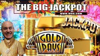 TRIPLE JACKPOTS! •Gold Pays Slot Machine •$68 BETS!!!