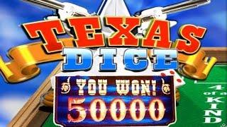 HUGE WIN! - Texas Dice (Bally) - MAX BET
