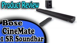 Bose CineMate 1SR Soundbar Review and Unboxing (English with captions)