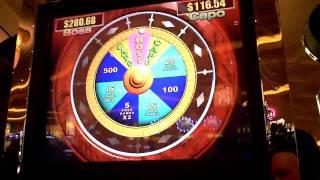 Sopranos Boss Jackpot slot machine bonus win