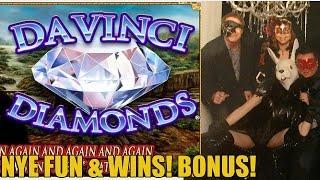 Davinci Diamonds Slot Machine Bonus-Rex-Live play