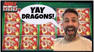 DRAGONS PAY A TON! I MADE THE RIGHT PICK ON ENDLESS TREASURES SLOT MACHINE! TIME TO CASH ME OUT!