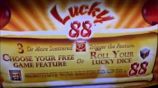 BIG WIN - Lucky 88 Slot Machine Live Play & Bonus