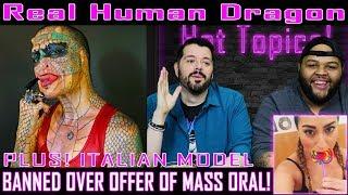 Human Dragon, Motorcycle Loving, Model Gets Banned! Hot Topics EP. 5