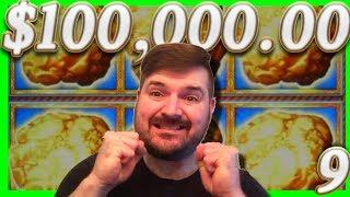 $100,000.00 In Slot Machine 1/2 JACKPOTS •9•BIG WINNING W/ SDGuy1234