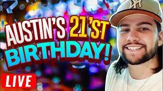 ⋆ Slots ⋆ CELEBRATE AUSTIN’S 21st Bday WITH US LIVE ⋆ Slots ⋆