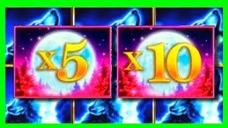 I LANDED THE 50X! HUGE WIN! Timber Wolf Slot Machine Gives Up A Glorious Win To SDGuy1234