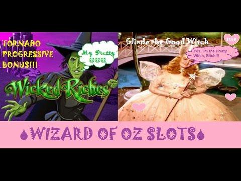 *WMS Wicked Riches & Glinda the Good Witch | Slot Machine Bonuses