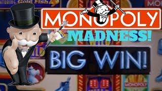 MONOPOLY MADNESS! Monopoly Slot Machine Wins from Las Vegas and Beyond