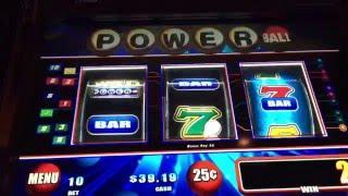Powerball Slot Machine ~ BONUS WHEEL SPINS - MAX BET! • DJ BIZICK'S SLOT CHANNEL