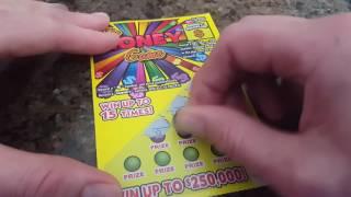 NEW GAME! "THE MONEY GAME" $5 ILLINOIS LOTTERY SCRATCH OFF TICKET. WIN $1 MILLION FREE ENTRY NOW!