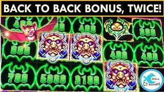 •THIS SLOT IS MY ATM! • BACK TO BACK BONUSES TWICE! LOCK IT LINK SLOT MACHINE