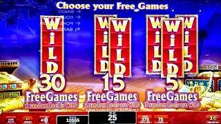 Golden Egypt Slot Machine MAX BET Bonus & •BIG WIN• | Live Slot Play w/ NG Slot