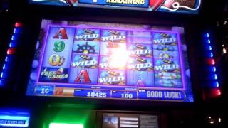 Slot bonus win on Seagull Sam at Revel Casino in Atlantic City, NJ
