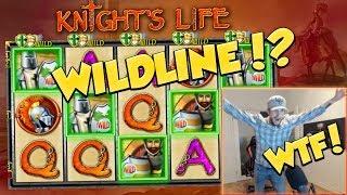 WILD LINE?!?! RECORD WIN!!! Knights Life Big win - Casino Games - Huge Win