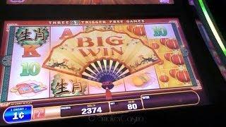 Chinese Zodiac Slot Machine Bonus Big Win by Bally