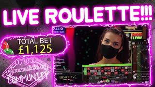 £2,800 vs Live Roulette!!