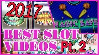 • 2017 Best GROUP SLOT PULL Videos PT.2• • WINS of $500++ • Slot Machines w Brian Christopher