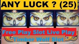 •ANY LUCK ? Free Play Slot Live Play (25)•TIMBER WOLF Slot machine (Aristocrats) •$2.00 Bet