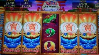 Riches with Daikoku Slot Machine Bonus - 20 Free Games with Expanding Wilds - Nice Win
