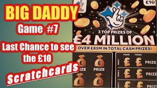 BIG DADDY...£4 Million Scratchcard...win or not..let's..see....