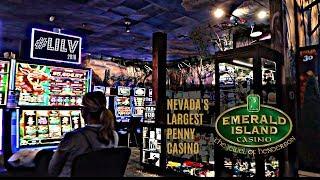 Nevada's Largest Penny Casino!  Emerald Island Casino!