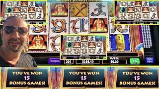 3 BONUSES in a ROW on CLEOPATRA Slot Machine! BUT Where's my money?