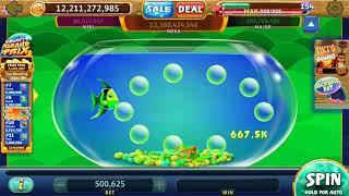 GOLD FISH DELUXE Video Slot Casino Game with a PICK A BUBBLE BONUS from the Gold Fish Online Casino.