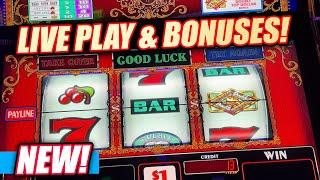 NEW TOP DOLLAR & PINBALL SLOT MACHINES ARE BEAUTIFUL!... BUT DO THEY PAY?