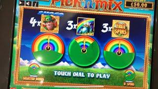 Fobt £20-£50 Megaspins on Rainbow Riches Pic n Mix&Purepots