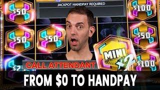 •  From $0 to JACKPOT HANDPAY • It Just KEEPS PAYING!! •️ Fortune Link HIGH LIMIT!!!