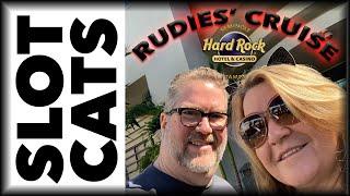 VLOG • RUDIES' CRUISE • Day 1 of 5 • Hard Rock Casino Tampa • The Slot Cats •