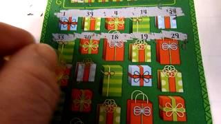 Illinois Lottery $20 Merry Millionaire Instant Scratch-off ticket