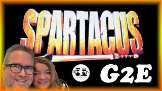 G2E SLOT PREVIEW • 007: DIE ANOTHER DAY • SPARTACUS •