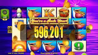 PELICAN PETE Video Slot Casino Game with a FREE SPIN BONUS
