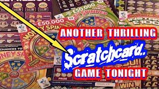 AMAZING Scratchcard Game..with NEW MONEY SPINNERS.£2 MILLION Purple..Cash Bolt.WIN £50..Instant £100