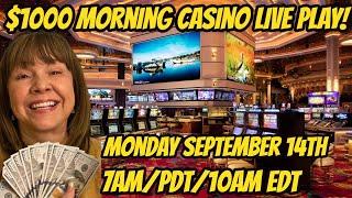 $1000 Morning Casino Slot Live Play