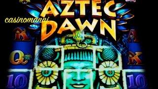 *NEW SLOT* - Aztec Dawn - FIRST "Live" LOOK! - Slot Machine Bonus