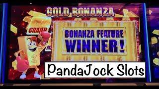 Gold Bonanza • and Gold Stacks slots •