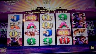 Buffalo Slot Machine Bonus with 2 Retriggers - Free Spins Win (#4)