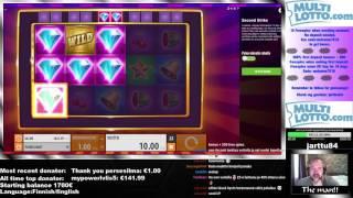 Online Slot Win - Second Strike Diamond Hit