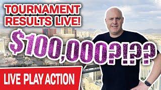 ⋆ Slots ⋆ $100,000 Slot Tournament Full Results LIVE! ⋆ Slots ⋆ I’ll Give You the Scoop and CHASE MO